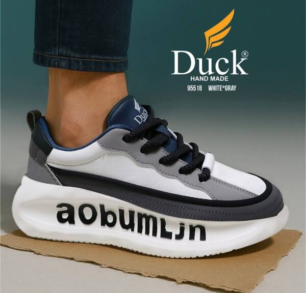DUCK-95518-WHITE*GRAY