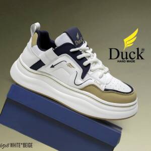 DUCK-6518-WHITE*BEIGE