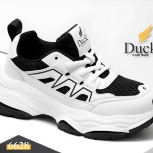 DUCK-6628-WHITE*BLACK